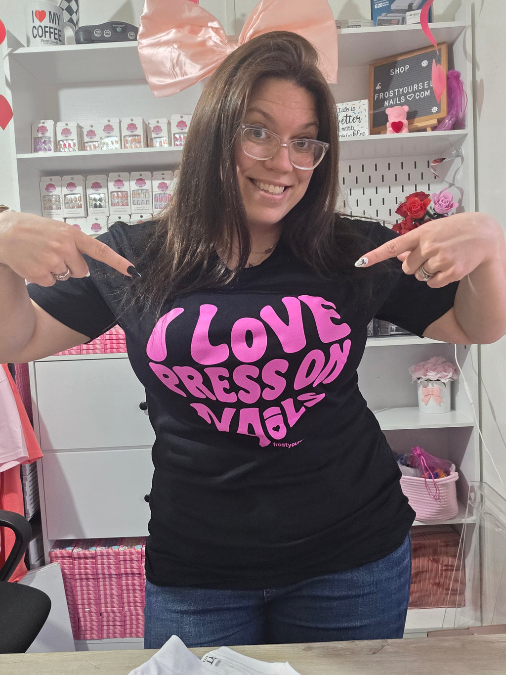 I love press-on nails T-shirt