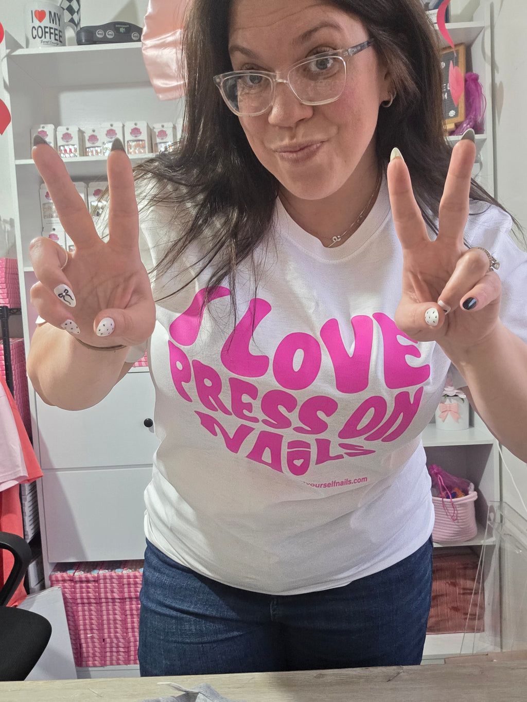 I love press-on nails T-shirt