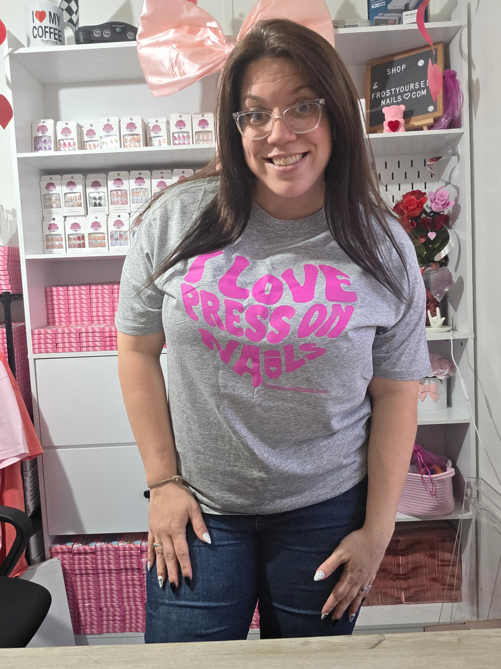 I love press-on nails T-shirt