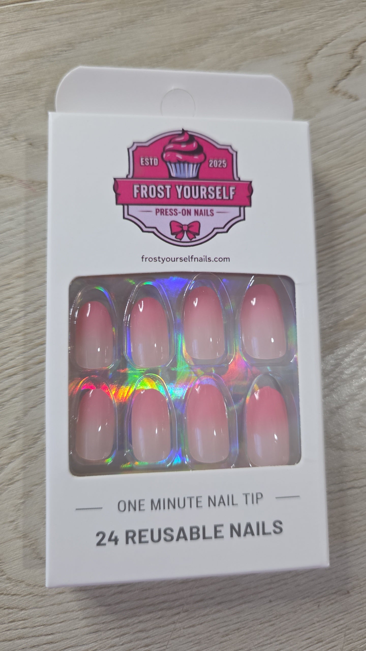 Round pink (medium)