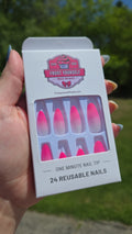 Bright pink (long)